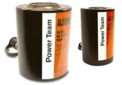 Power Team RA Serie Aluminium Hydraulikzylinder mit Federrückzug