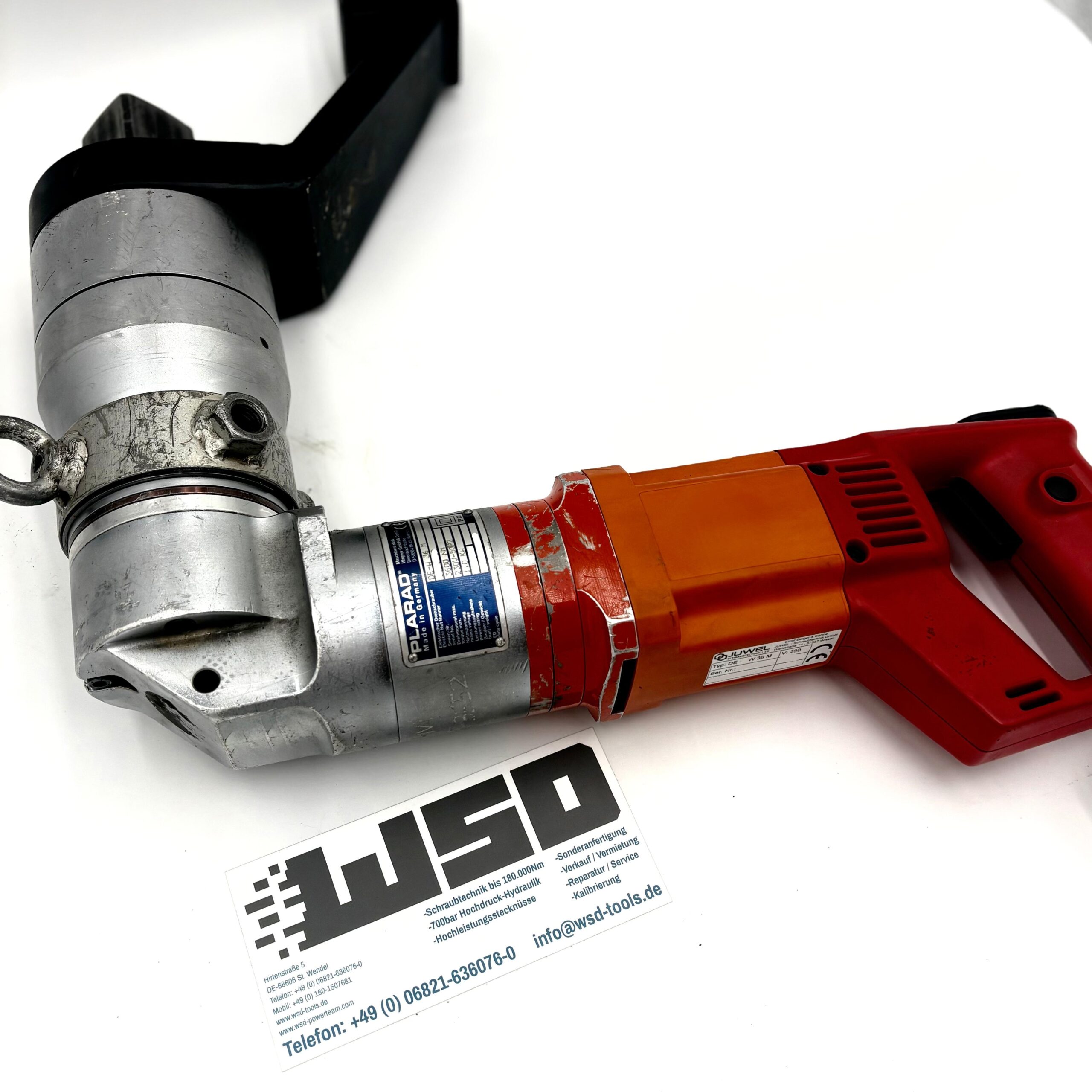 230V Drehmomentschrauber Plarad Juwel Maschine