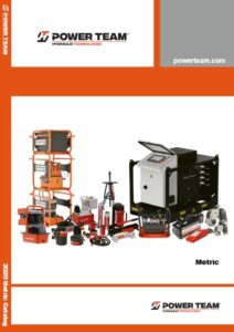 Power Team 2025 Metric Hochdruck-Hydraulik Katalog