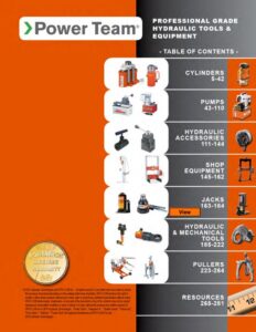 Power Team Hydraulic Technologies Produktkatalog 2024