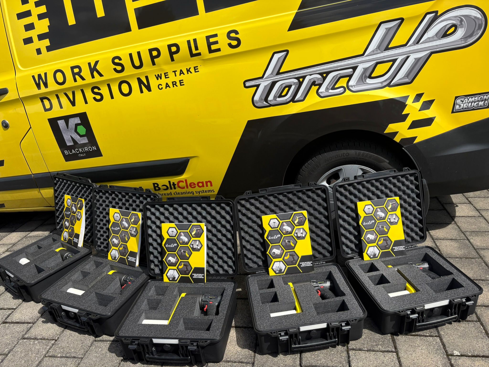 TorcUP VTR-CLK Zentralverschlussschrauber Lieferung von WSD Tools für Porsche Motorsport und Performance Werkstätten