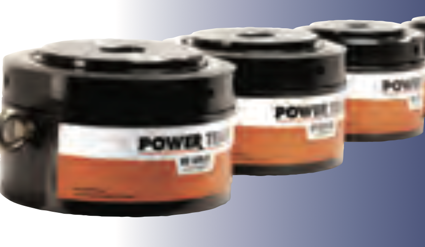 Power Team RC-Reihe Flachzylinder mit Feststellring