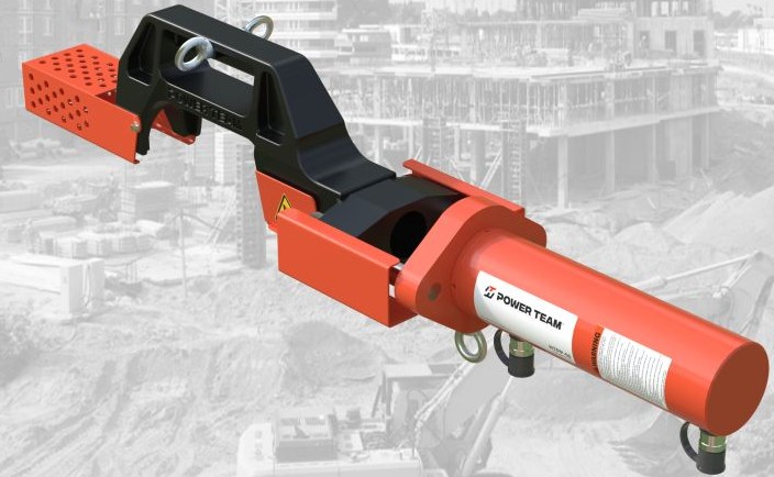 Power Team HTPP Kettenbolzenpresse zum Ein- und Auspressen von Kettenbolzen an Raupenfahrwerken